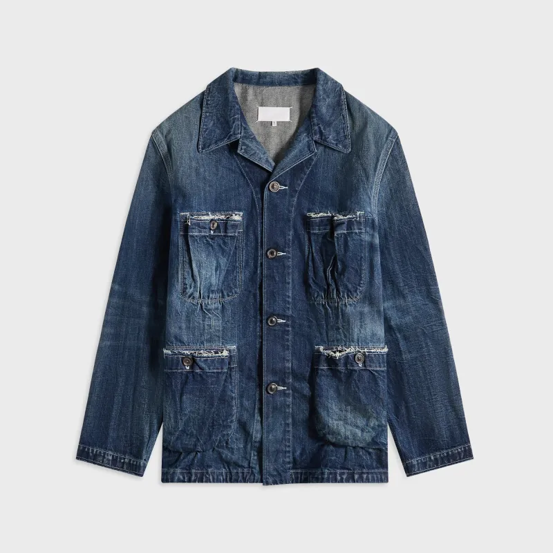 Maison Margiela Denim Jacket - Blue Wash sold by Kith