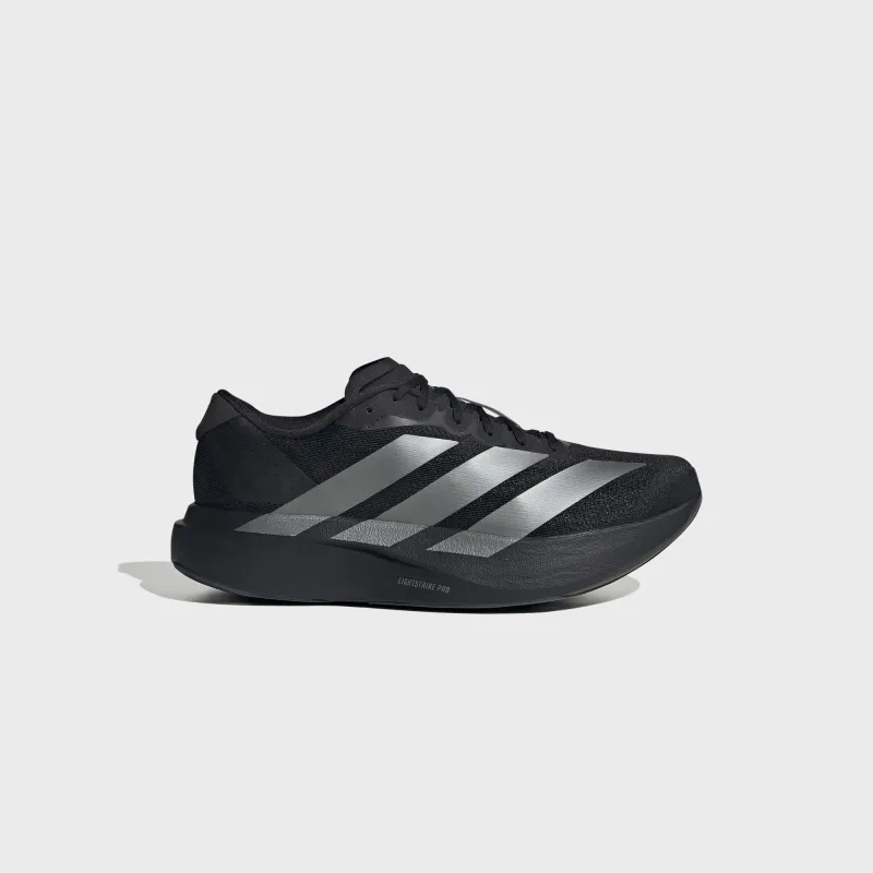 adidas Adizero Evo SL - Core Black / Iron Metallic / Grey Four sold by Kith