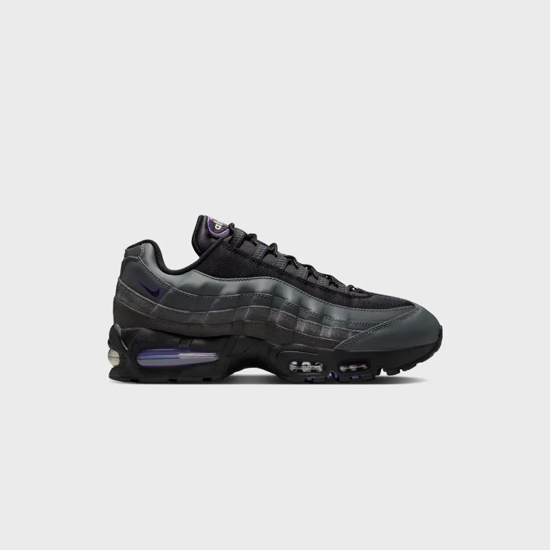 Nike Air Max 95 OG - Iron Grey / Black / Wild Grape / White sold by Kith