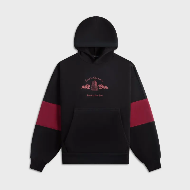 Willy Chavarria Casa De Chavarria Hoodie - Black sold by Kith