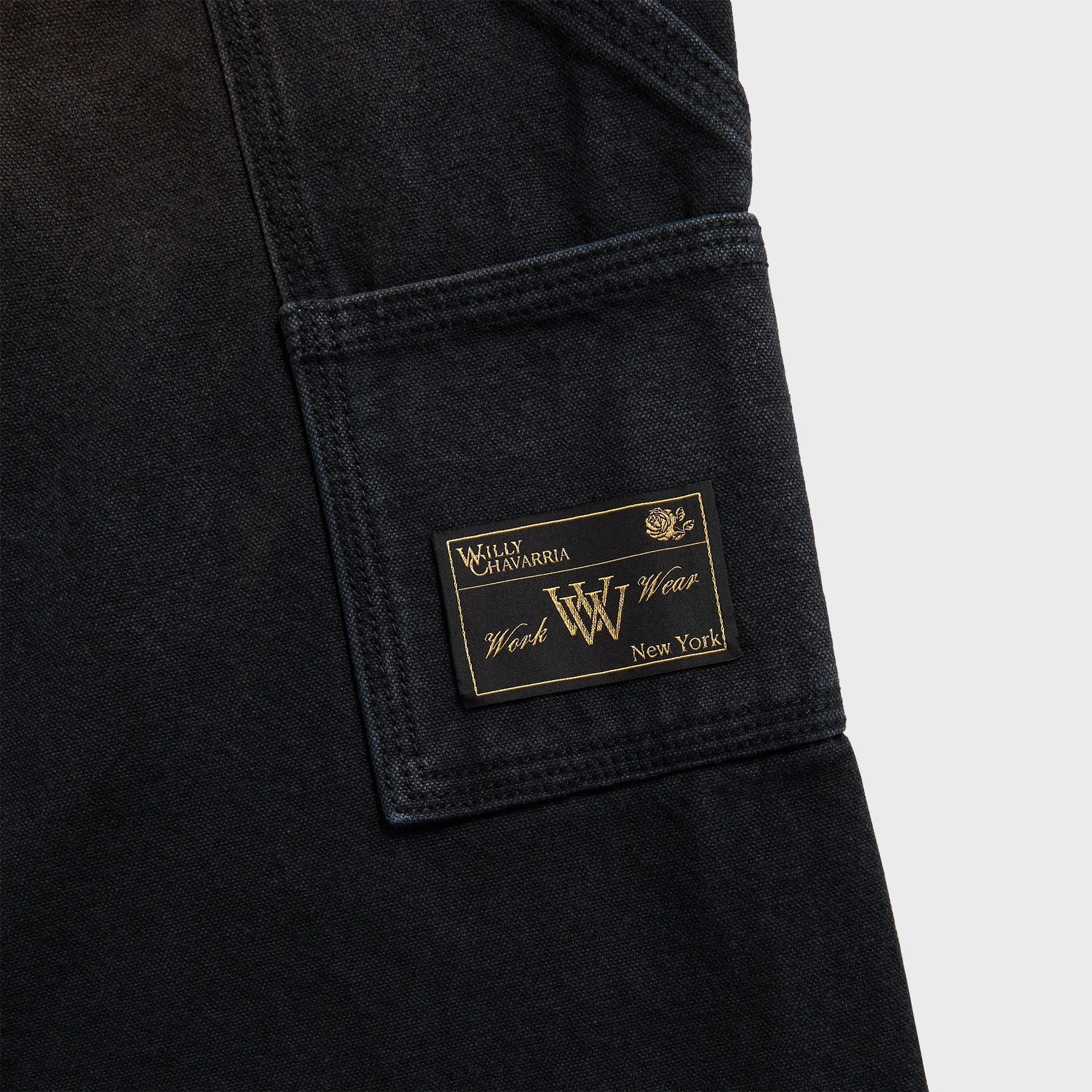 Willy Chavarria Workwear Toluca Pant - Black sold by Kith product image thumbnail 3