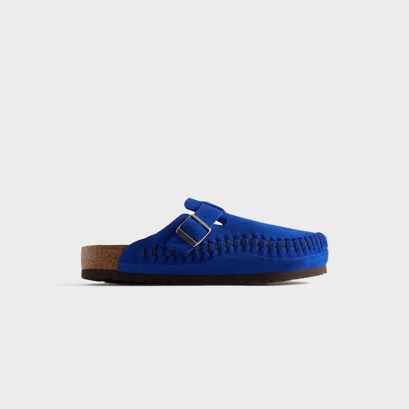 MADE-TO-ORDER | Kith for Birkenstock Boston Braided - Ultra Blue sold by Kith