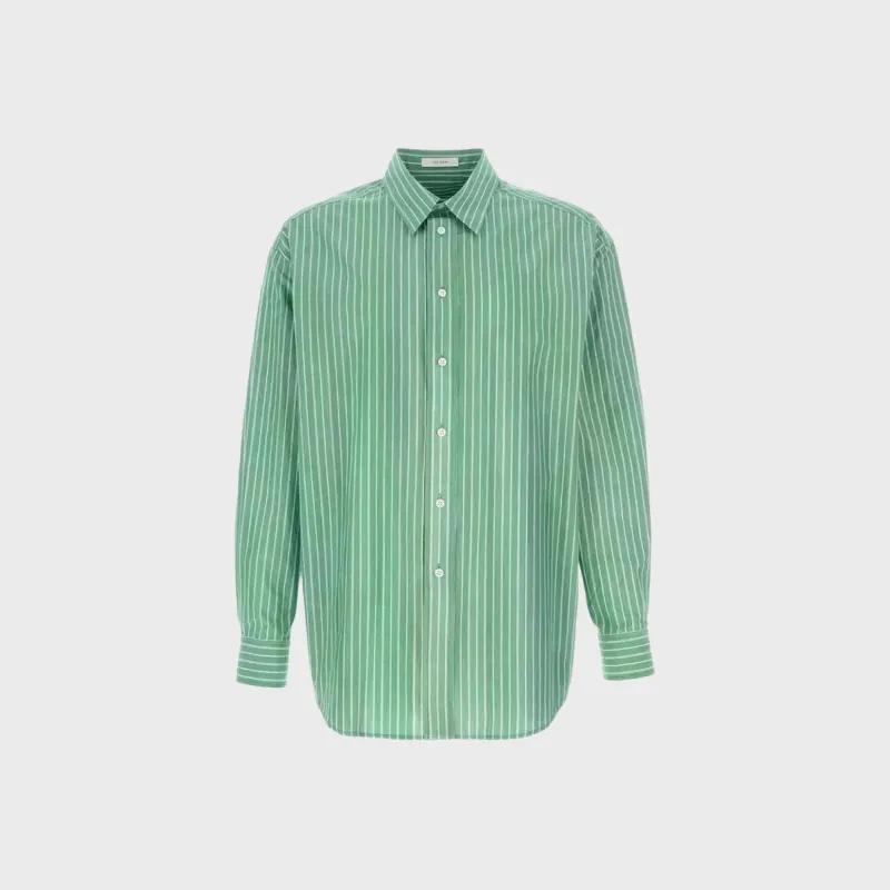 The Row Miller Shirt - Green / White sold by Kith