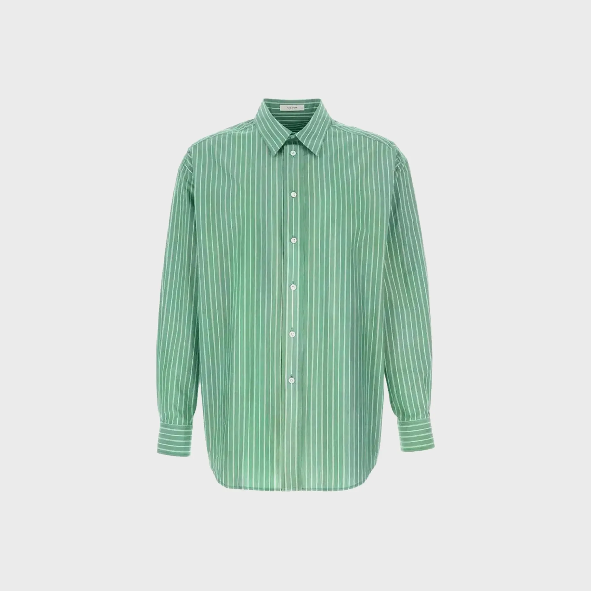 The Row Miller Shirt - Green / White sold by Kith