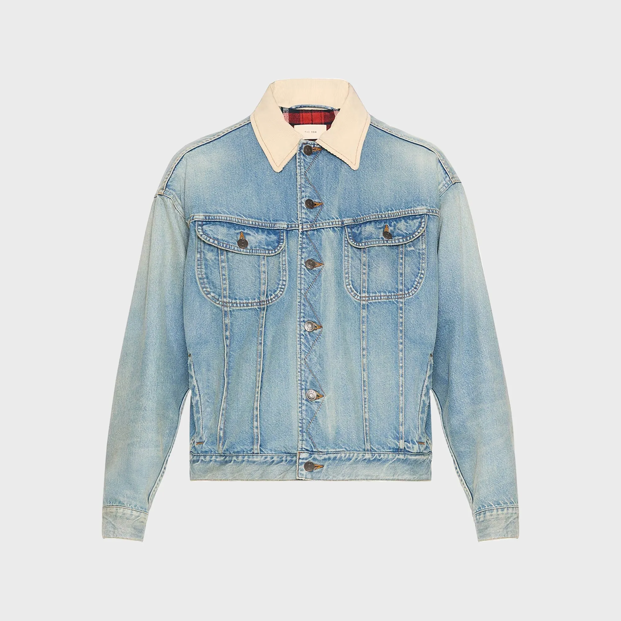 The Row Joret Jacket - Light Indigo sold by Kith