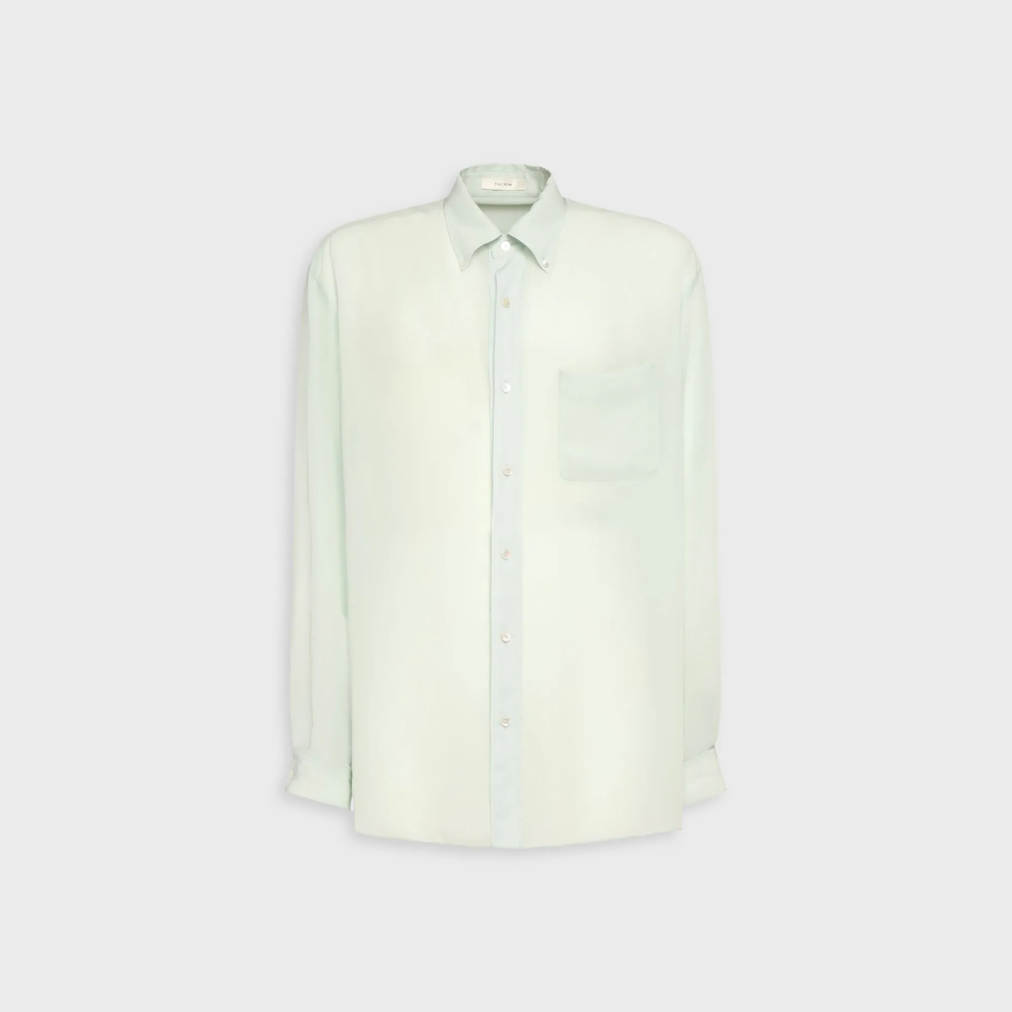 The Row Bresson Shirt - Light Sage sold by Kith