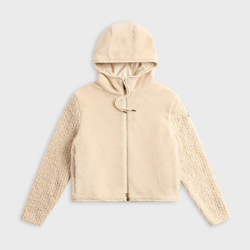 Moncler Teddy Cardigan - White made by Moncler