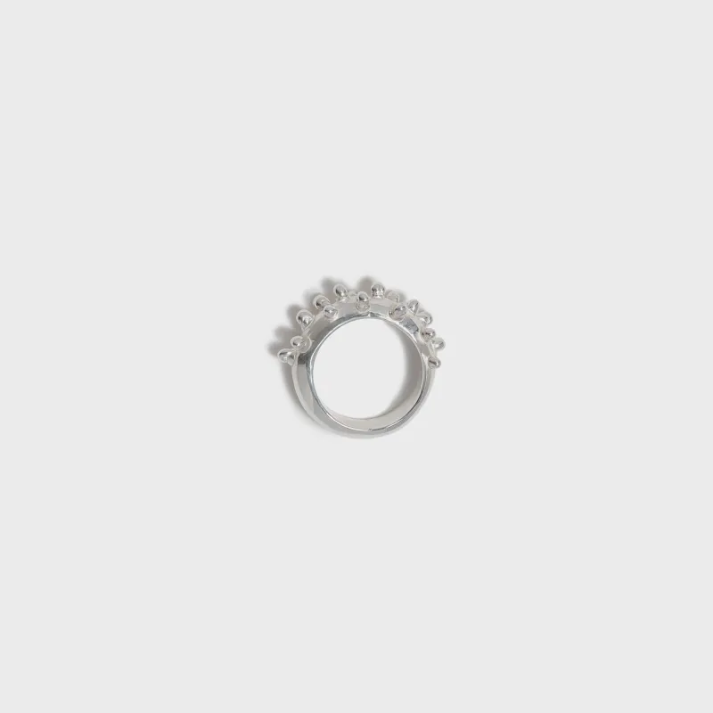 Faris Dotto Ring - Sterling Silver sold by Kith