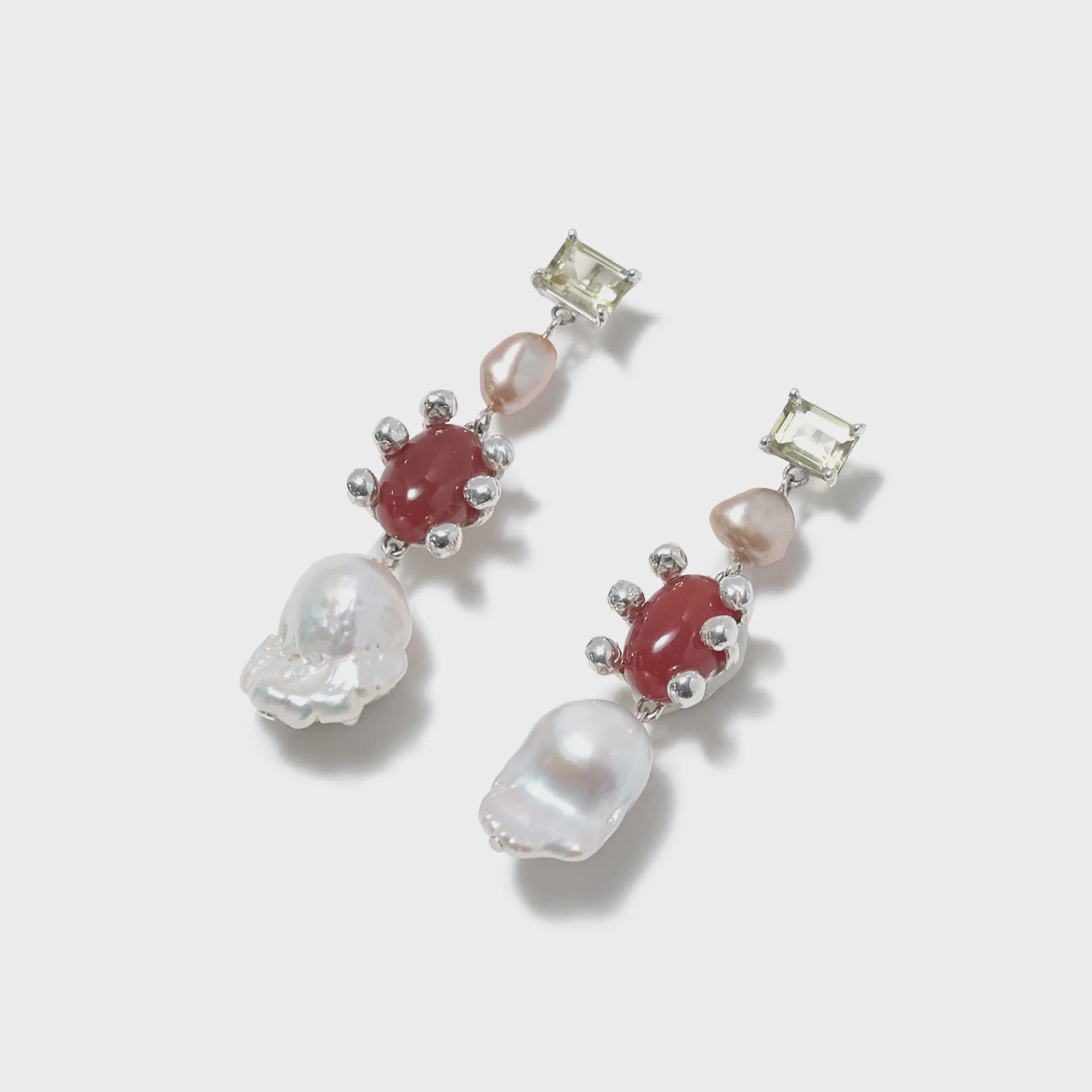 Faris Dotto Gem Potion - Sterling Silver / Lemon Topaz / Carnelian sold by Kith product image thumbnail 2