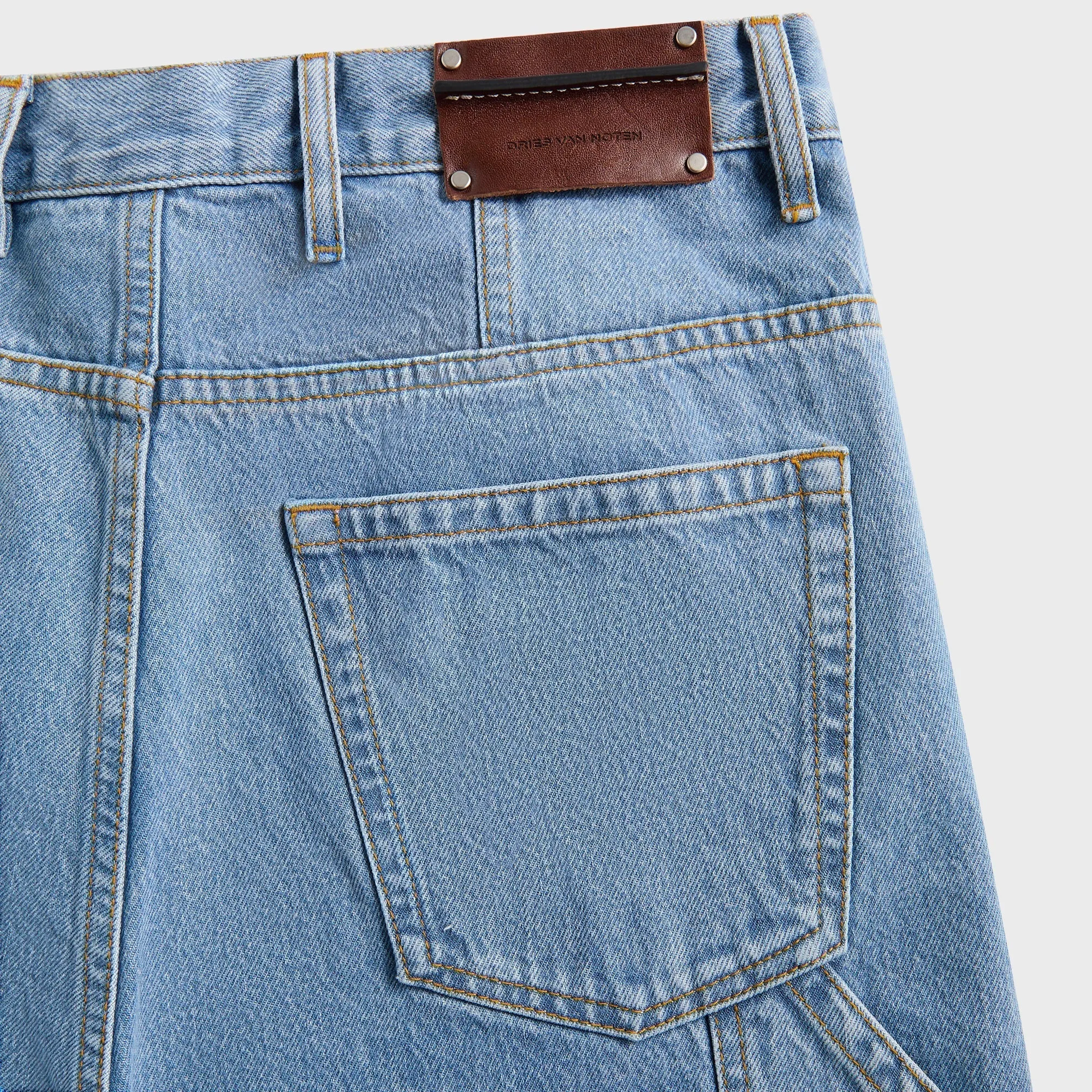 Dries Van Noten Stone Wash Pant - Light Blue sold by Kith product image thumbnail 3