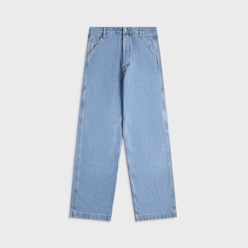 Dries Van Noten Stone Wash Pant - Light Blue sold by Kith