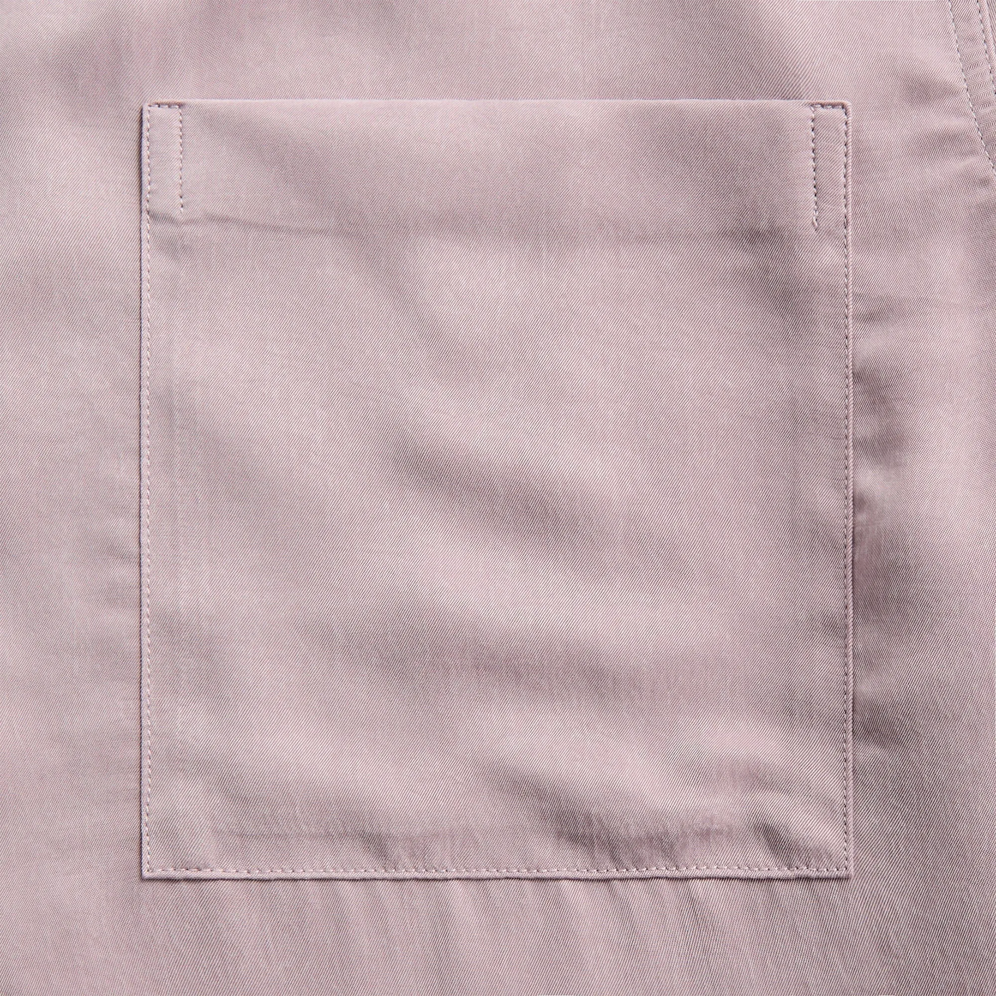 Dries Van Noten Sand Washed Cupro Shirt - Light Lilac sold by Kith product image thumbnail 3