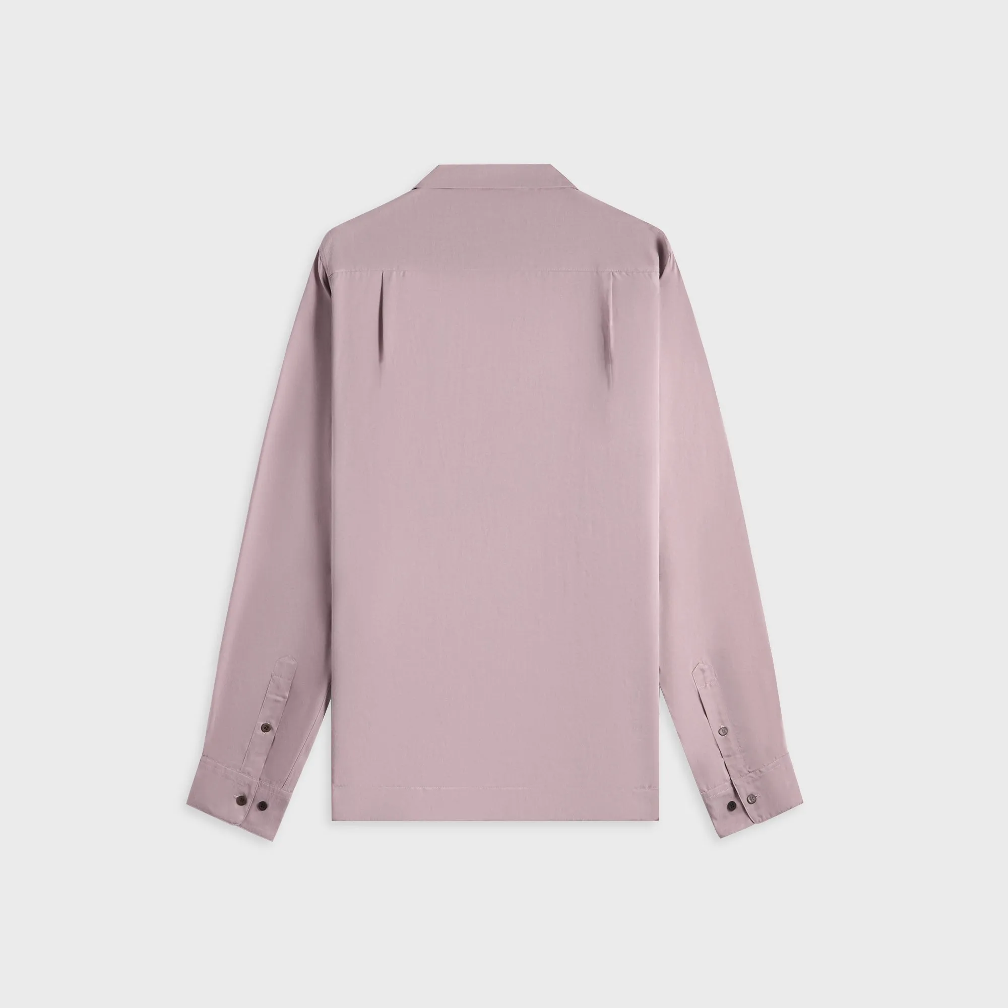Dries Van Noten Sand Washed Cupro Shirt - Light Lilac sold by Kith product image thumbnail 2