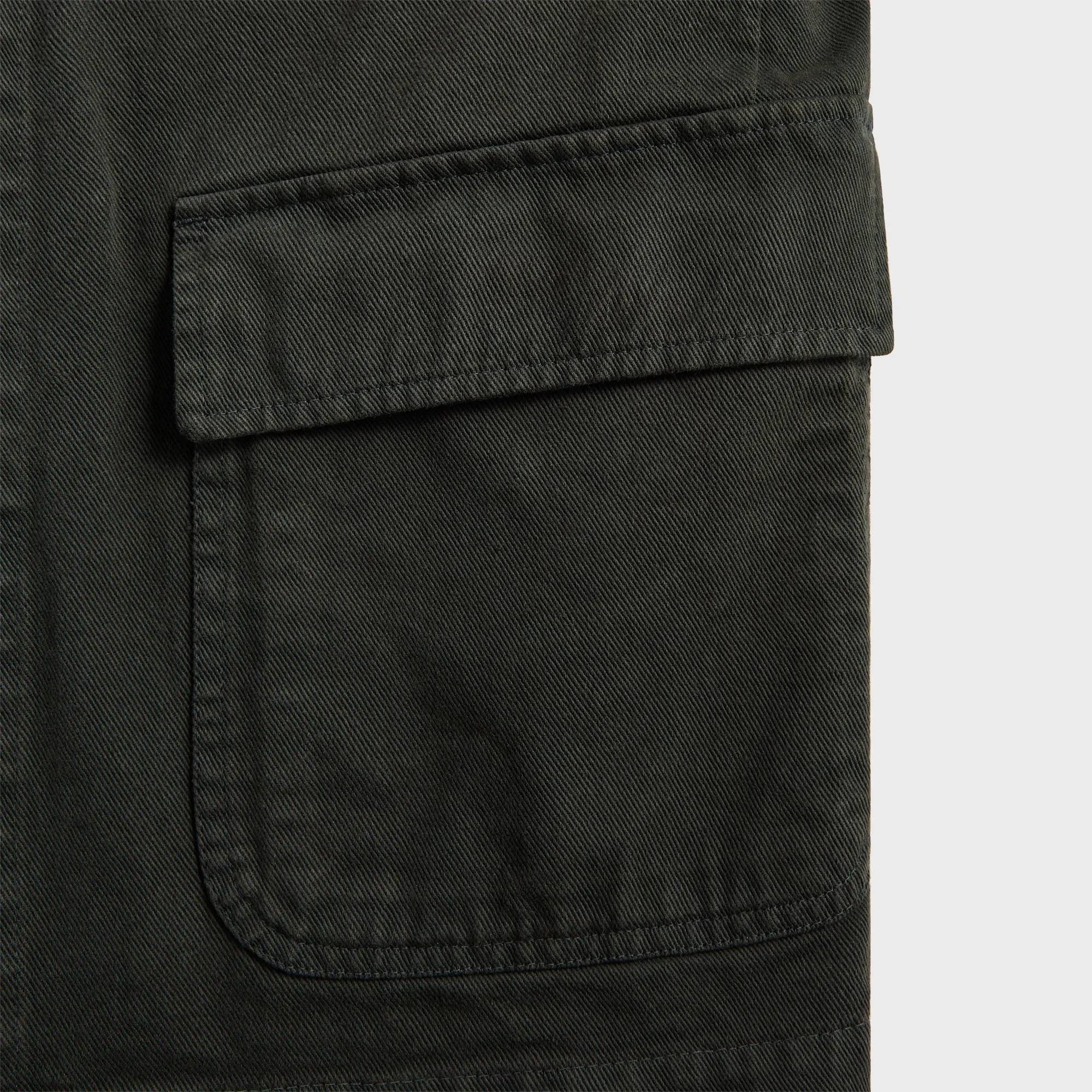 Dries Van Noten Overdye Compact Twill Cotton Jacket - Dark Grey sold by Kith product image thumbnail 3