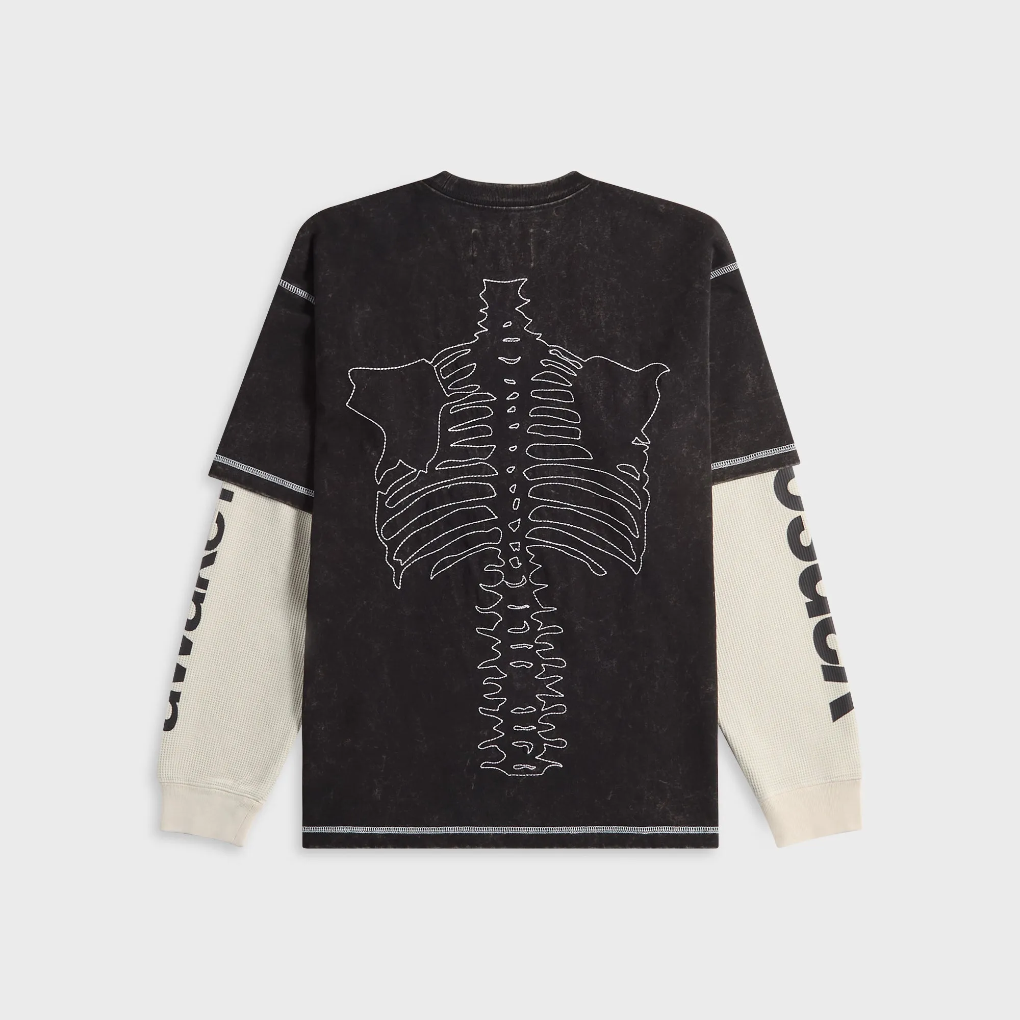 Awake NY Vanson Bones Waffle Tee - Black sold by Kith product image thumbnail 2