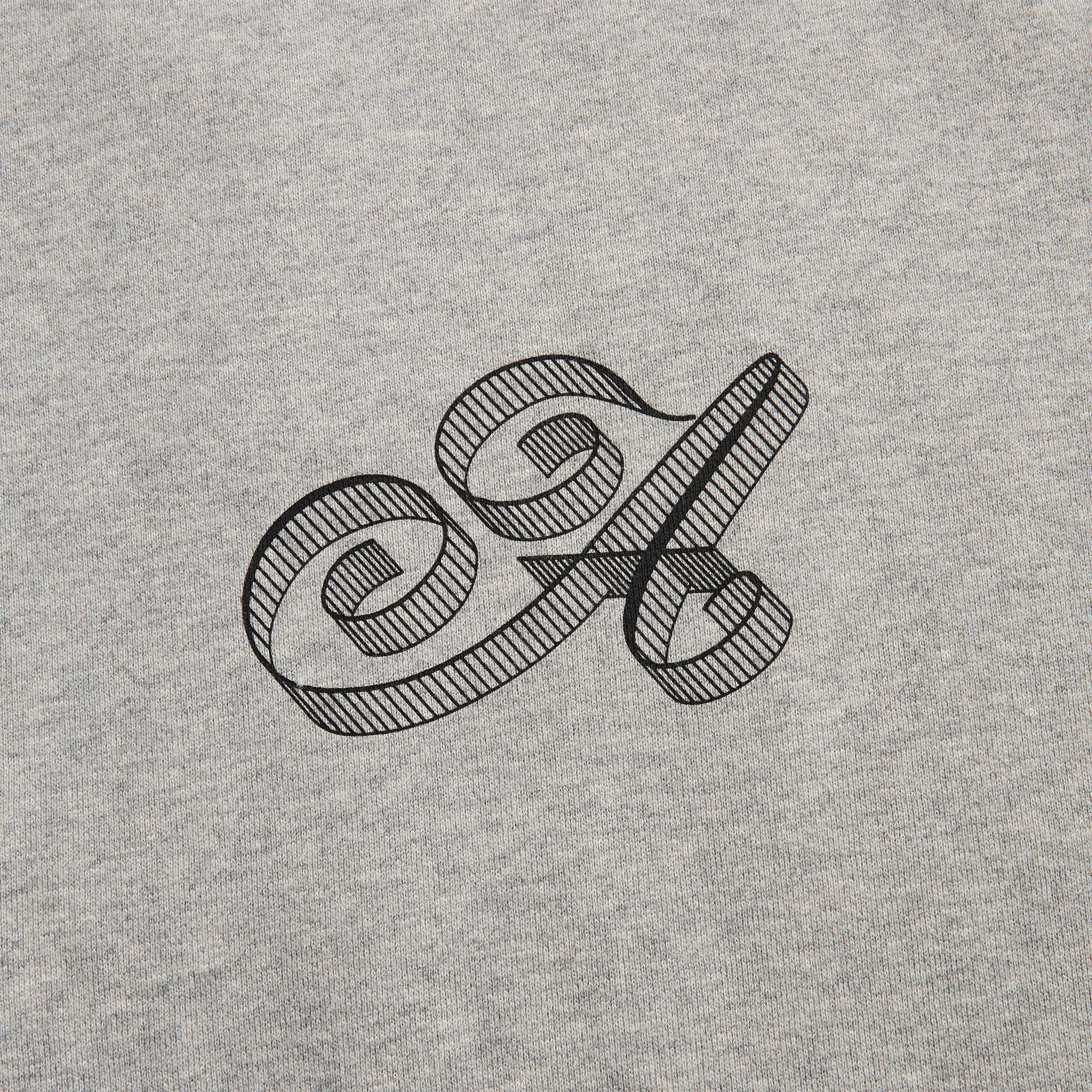 Awake NY Script Crew Neck - Heather Grey sold by Kith product image thumbnail 3