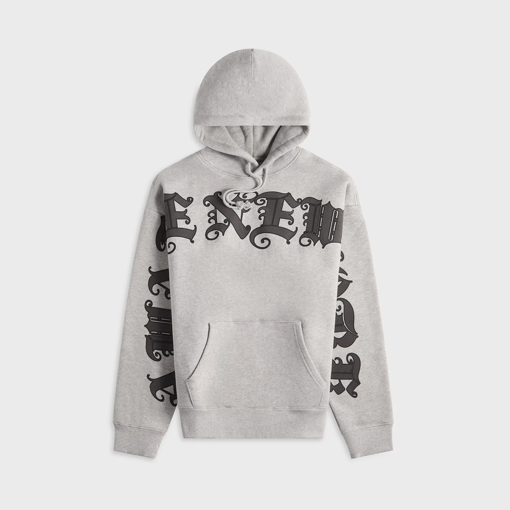 Awake NY Old English Hoodie - Heather Grey sold by Kith