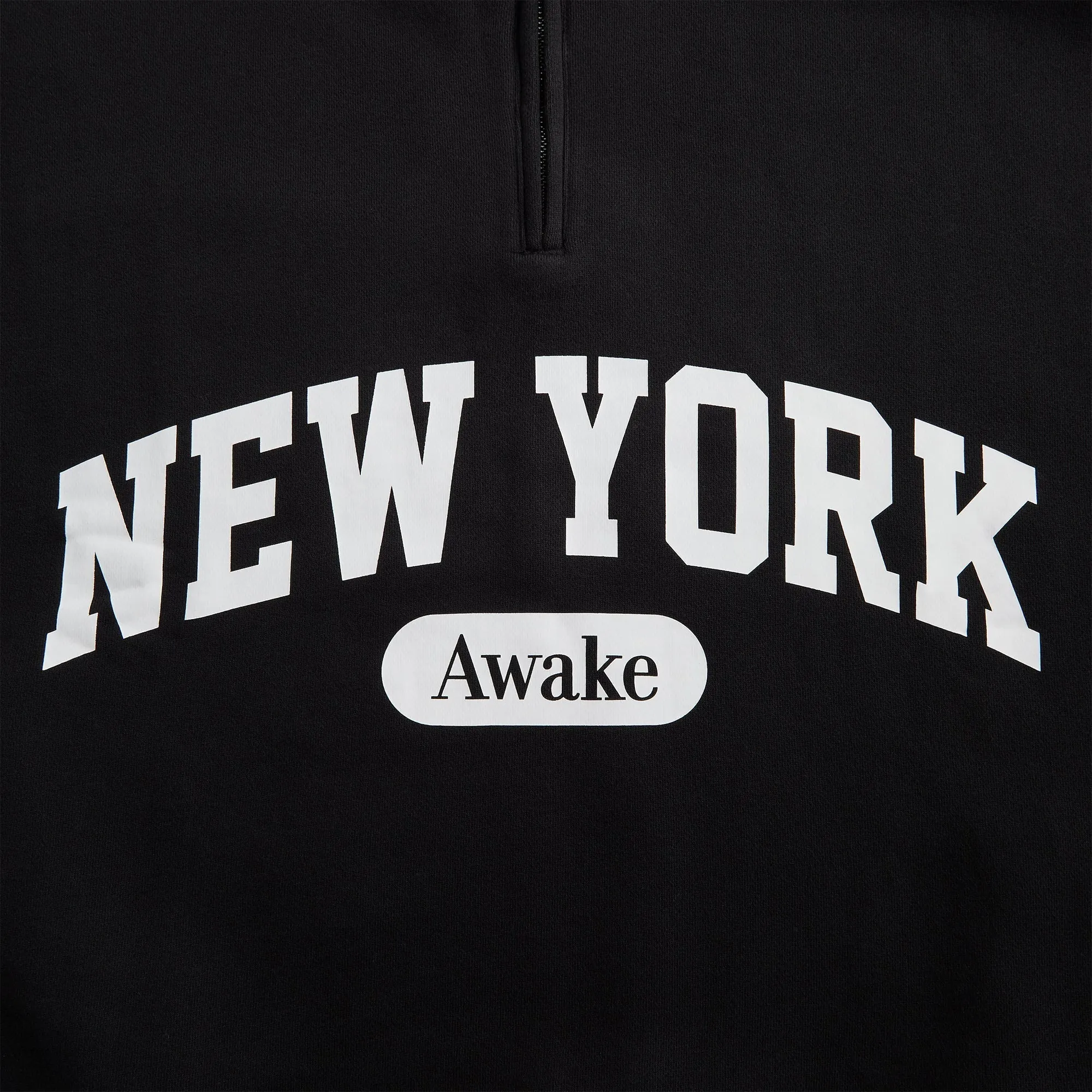 Awake NY New York Arch Quarter Zip - Black sold by Kith product image thumbnail 3