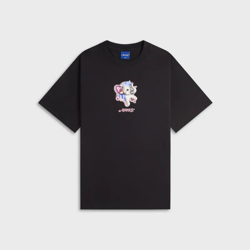 Awake NY Elephant Tee - Black sold by Kith