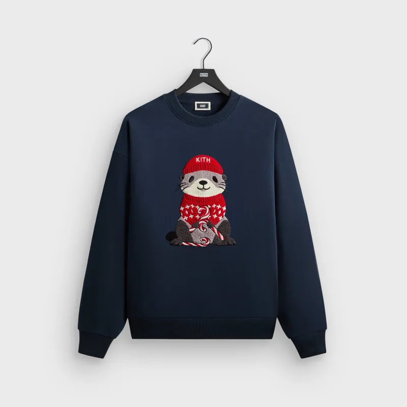 Kithmas Otter Nelson Crewneck - Nocturnal sold by Kith