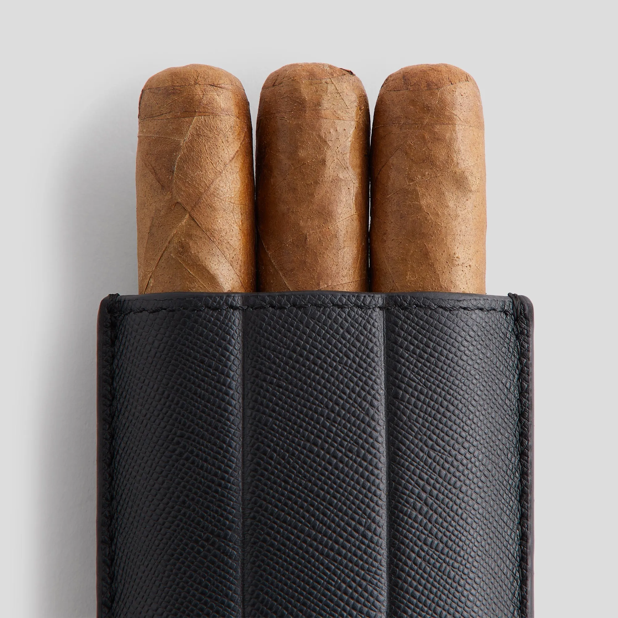 Kith Monogram Saffiano Leather Cigar Case - Black sold by Kith product image thumbnail 5