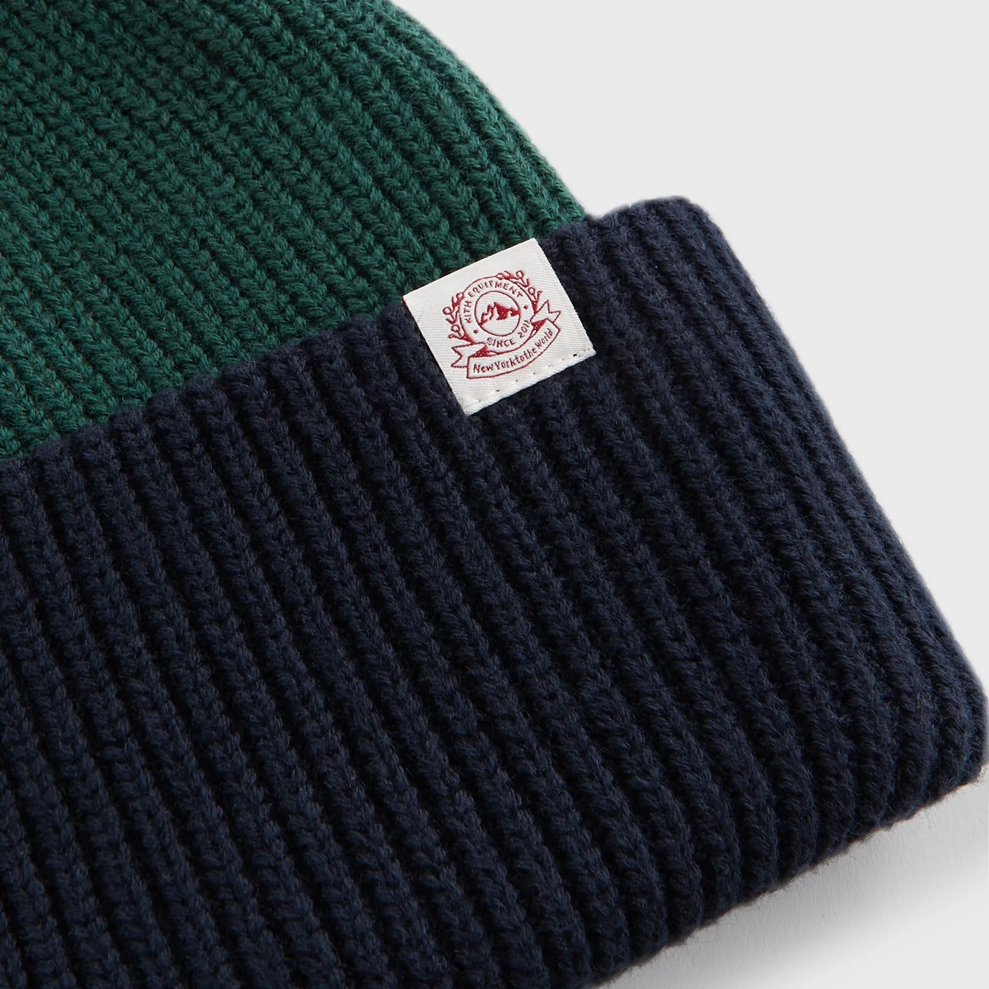 Kithmas Two Tone Chunky Knit Beanie - Stadium sold by Kith product image thumbnail 4