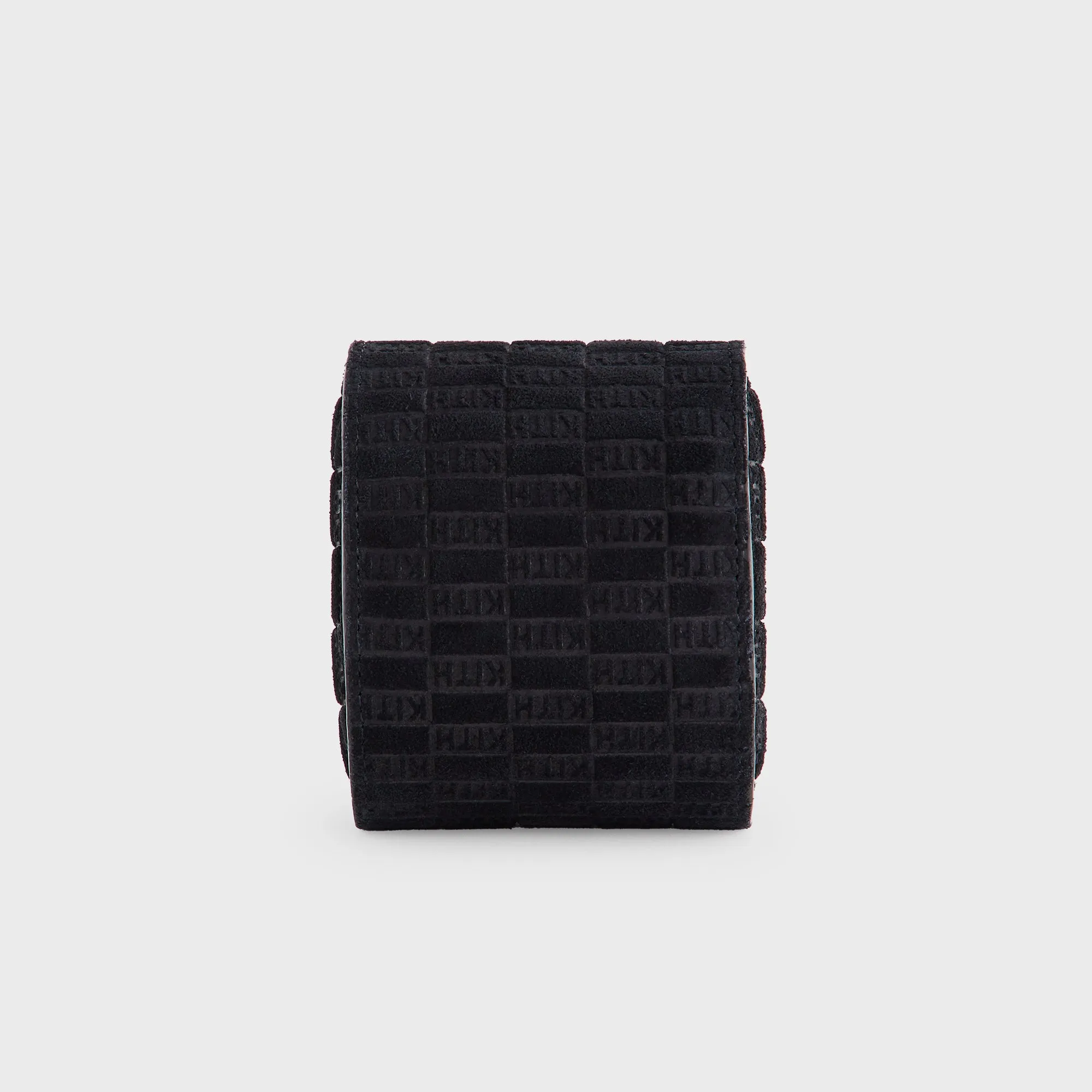 Kithmas Monogram Suede Leather Single Watch Roll - Black sold by Kith product image thumbnail 2