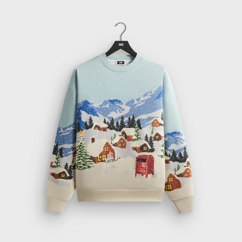Kithmas Village Nelson Crewneck - Summit sold by Kith