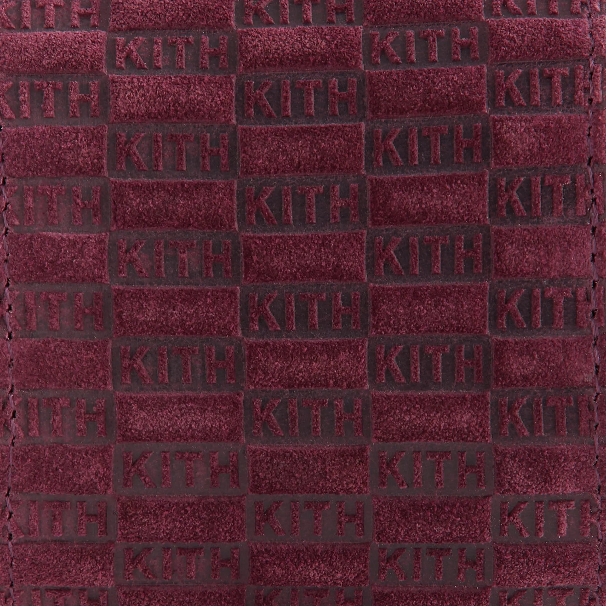 Kith Monogram Suede Leather Single Watch Roll - Magma sold by Kith product image thumbnail 5