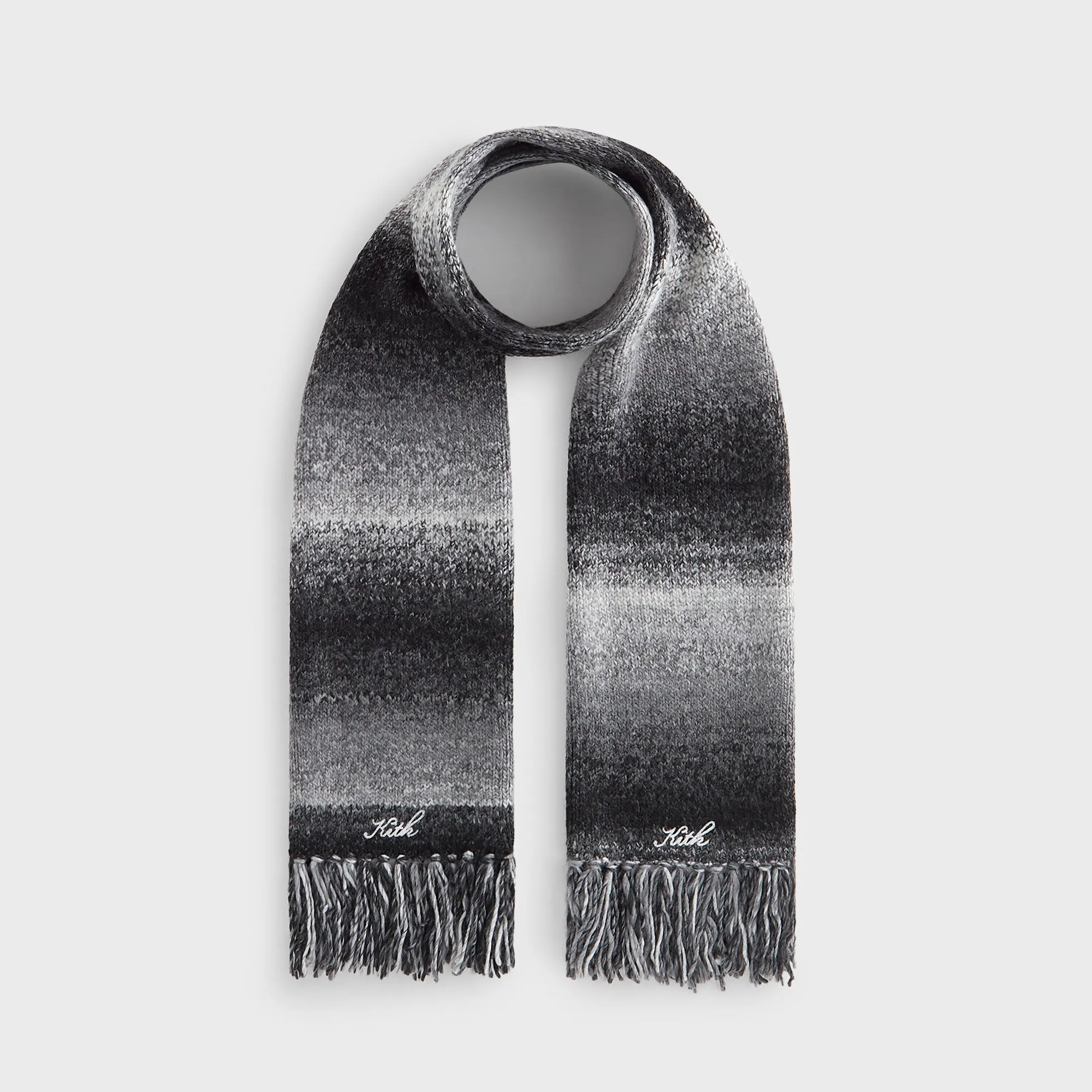 Kithmas Wool Blend Gradient Scarf - Atlas sold by Kith
