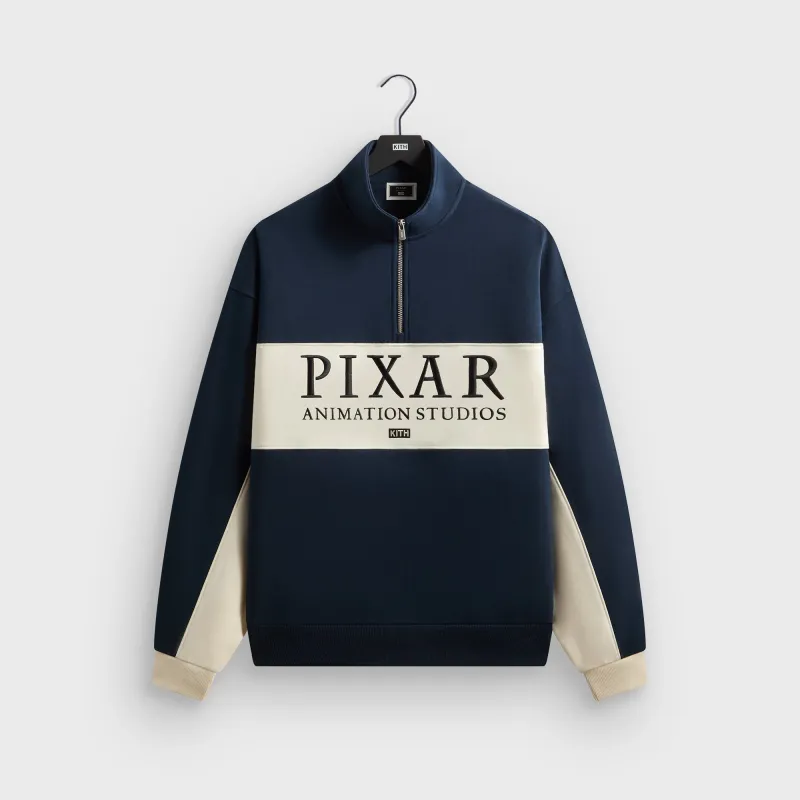Disney | Kith for Pixar Animation Nelson Quarter Zip - Nocturnal sold by Kith