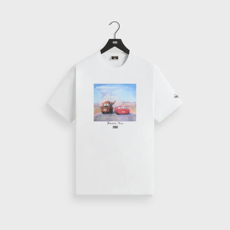 Disney | Kith for Pixar Cars Just Us Vintage Tee - White made by Kith