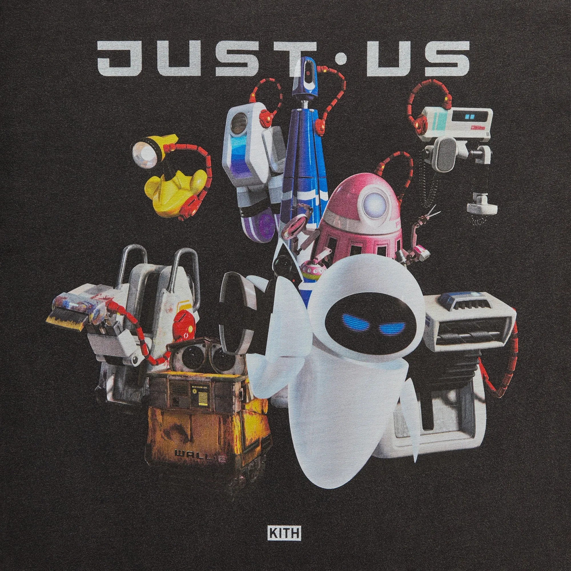 Disney | Kith for Pixar WALL-E Just Us Vintage Tee - Black sold by Kith product image thumbnail 3