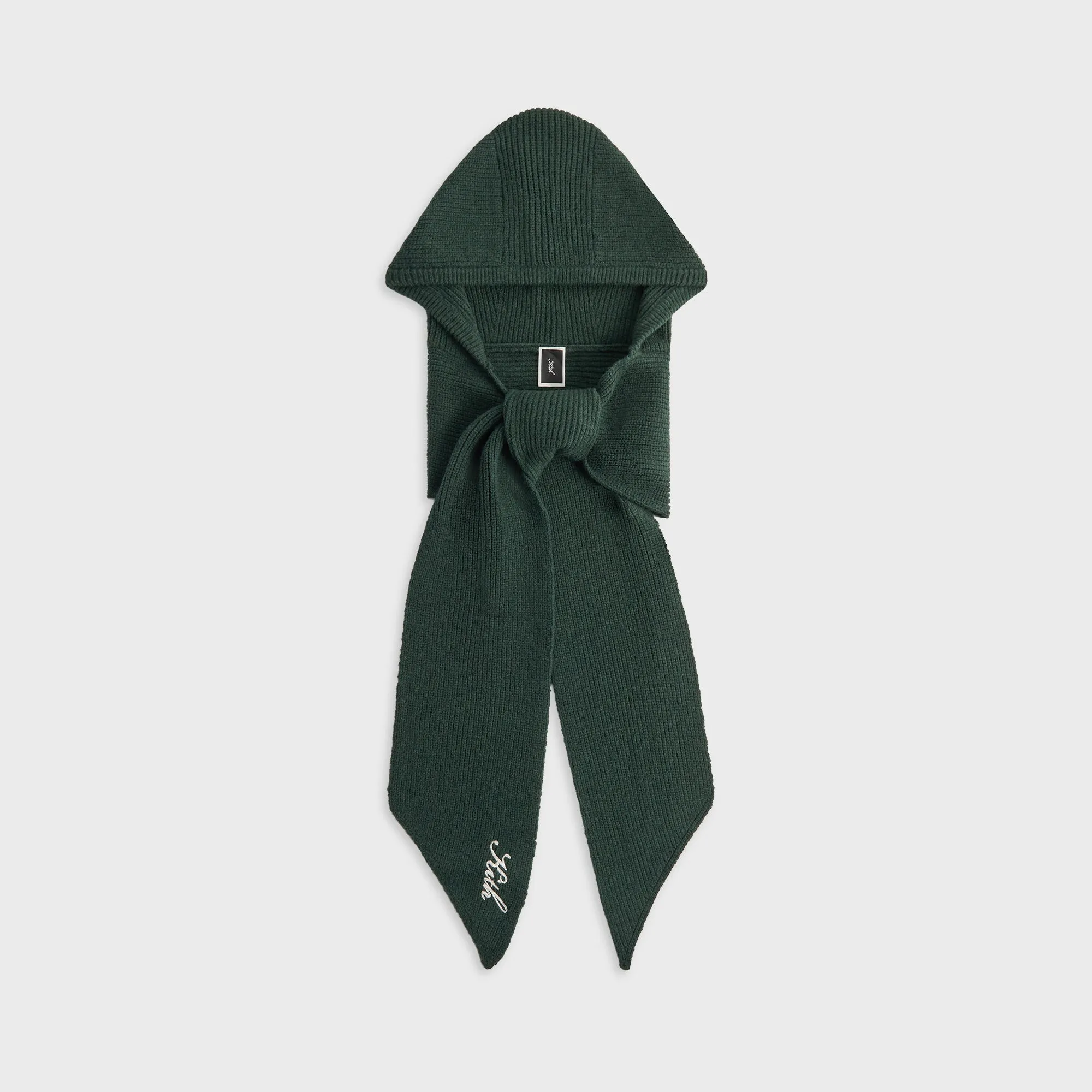 Kithmas Women Chunky Knit Hooded Scarf - Stadium sold by Kith