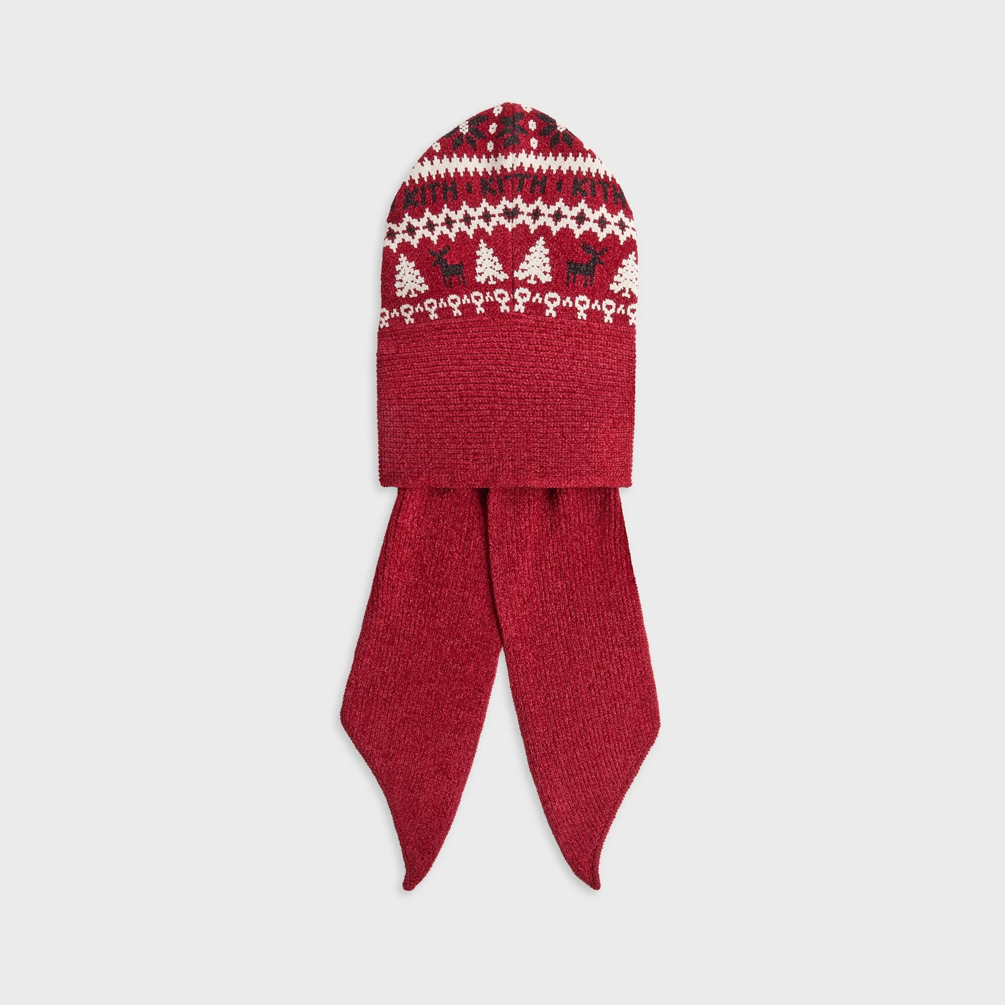 Kithmas Women Fair Isle Hooded Scarf - Allure sold by Kith product image thumbnail 2