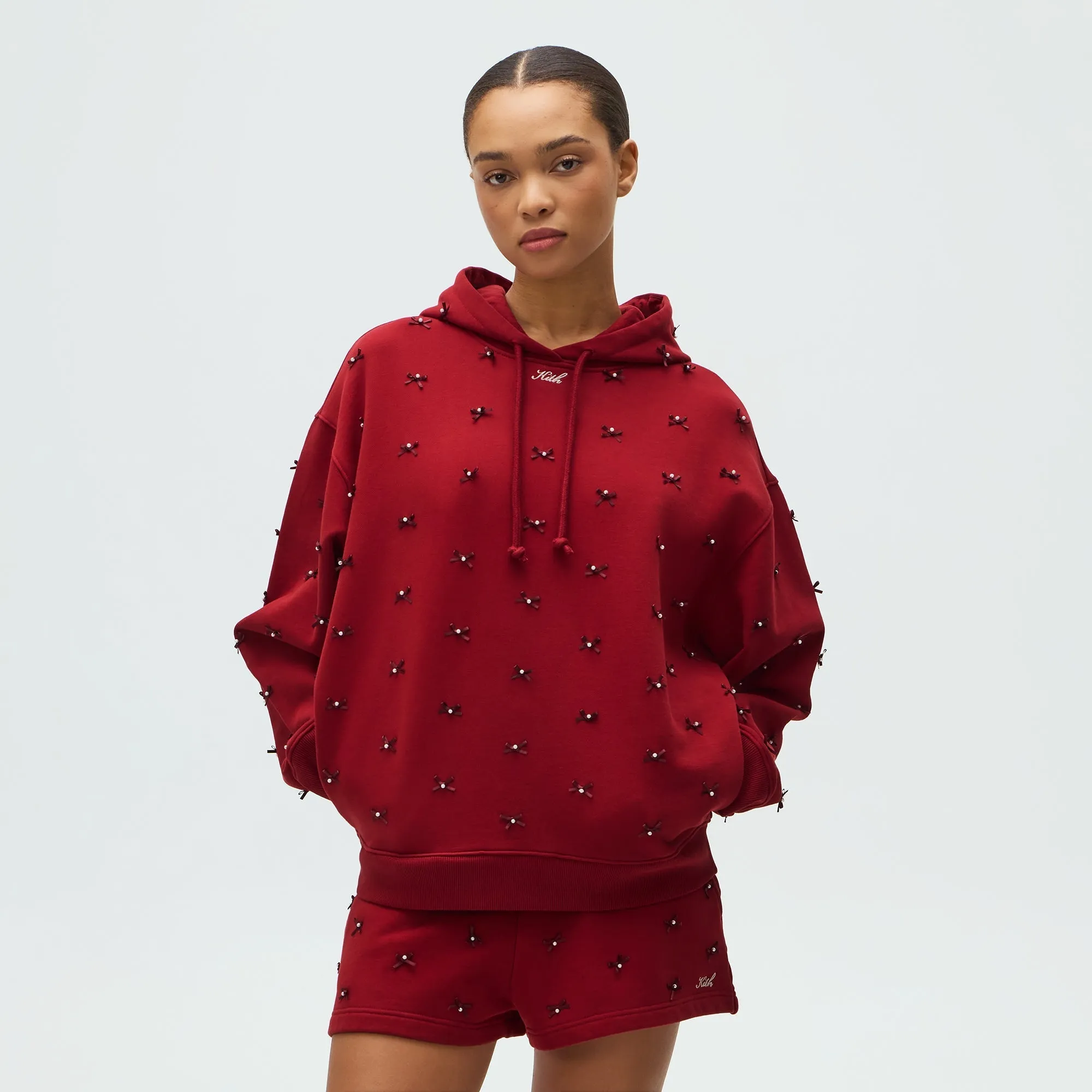 Kithmas Women Maverick Bow Hoodie - Allure sold by Kith product image thumbnail 2