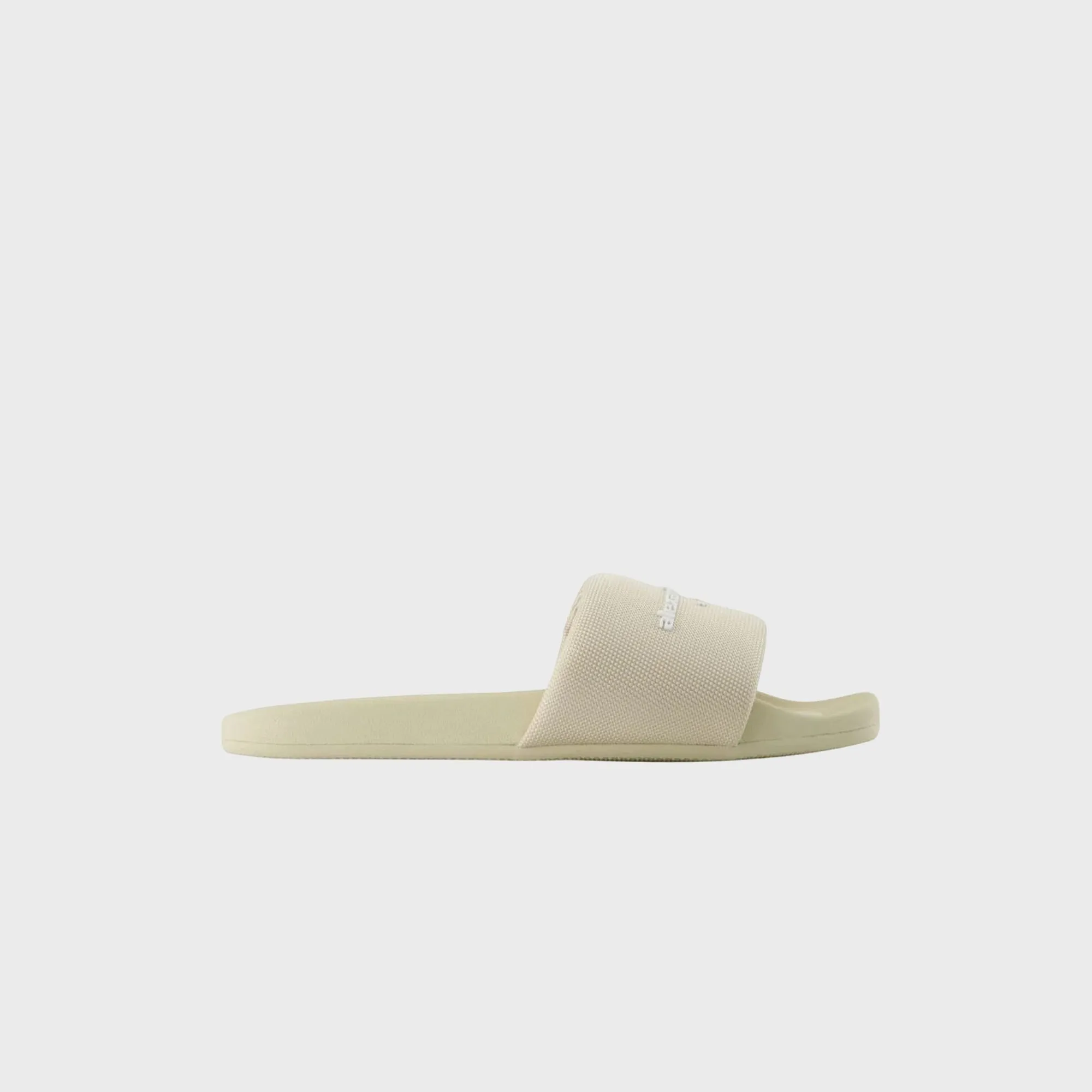 Alexander Wang AW Pool Slide - Vanilla sold by Kith