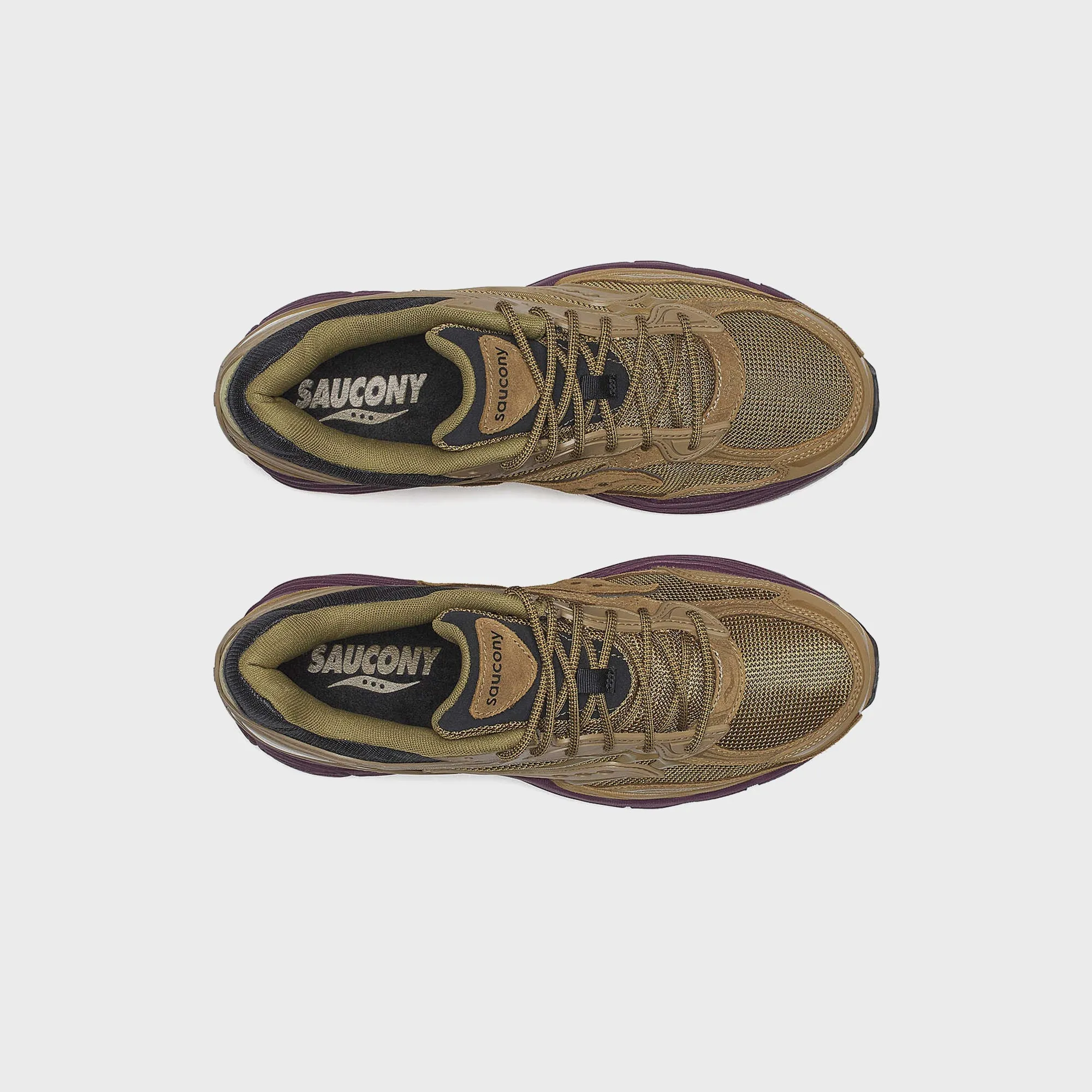 Saucony ProGrid Omni 9 - Brown / Wine sold by Kith product image thumbnail 4