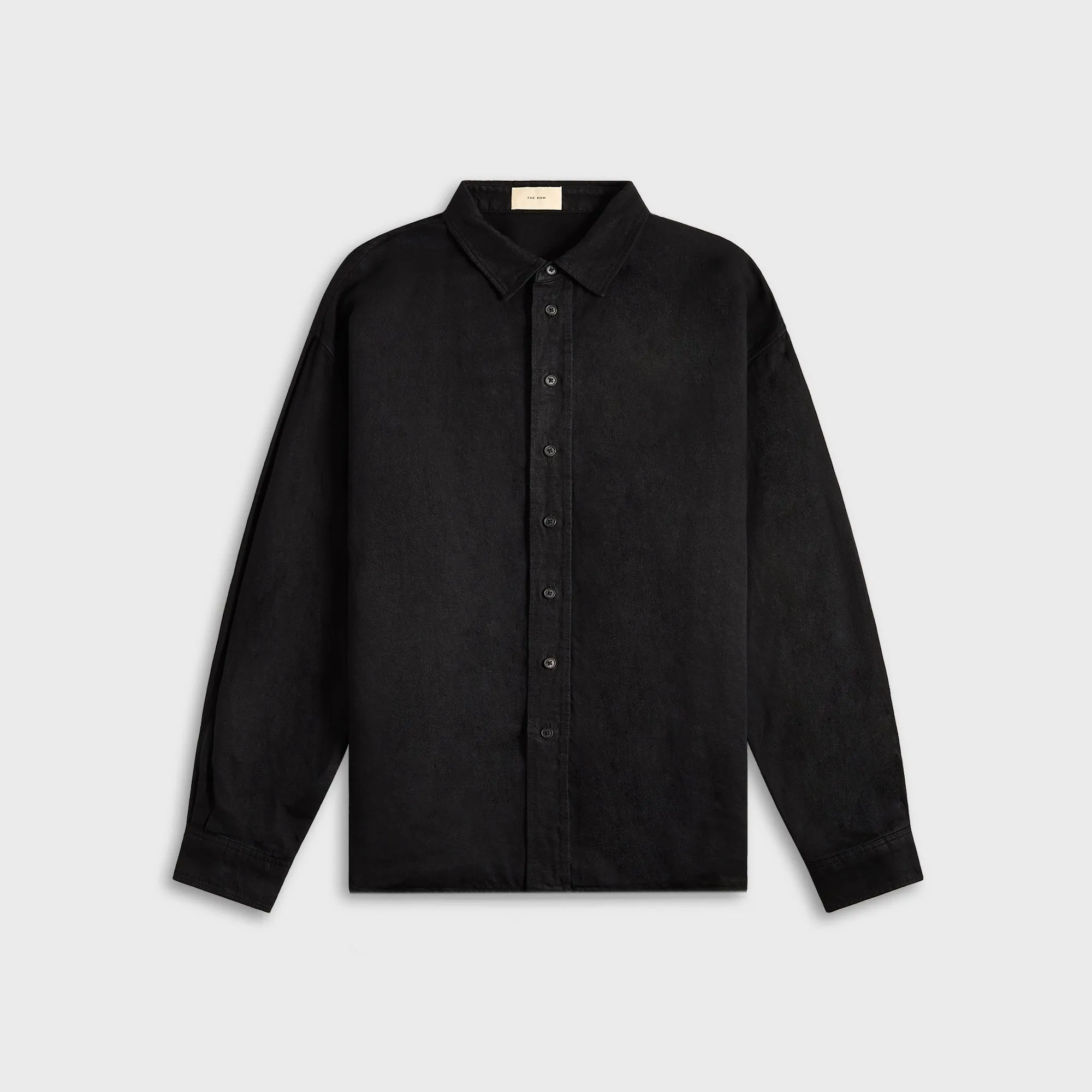 The Row Penn Shirt - Black sold by Kith