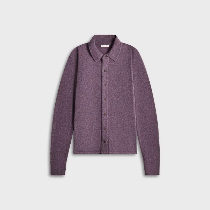 The Row Lautaro Shirt - Purple made by The Row