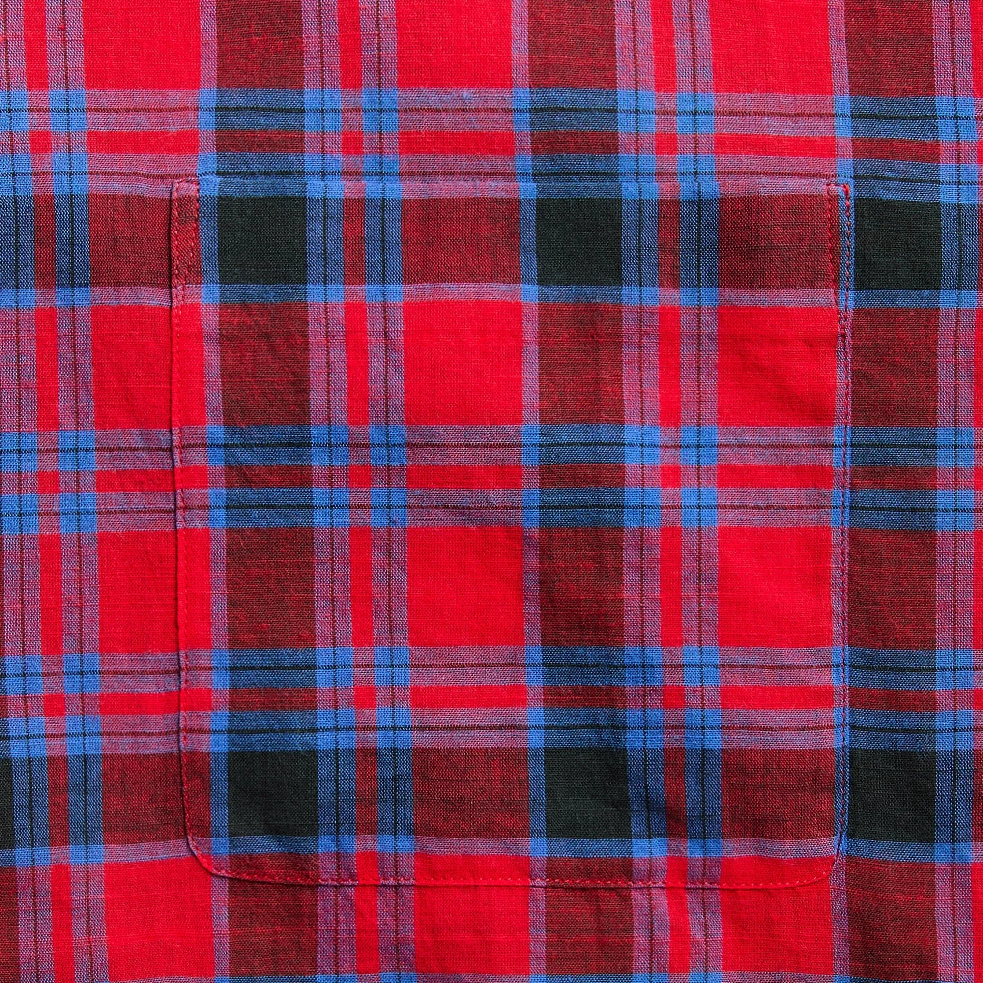 The Row Lancaster Shirt - Red / Blue sold by Kith product image thumbnail 3