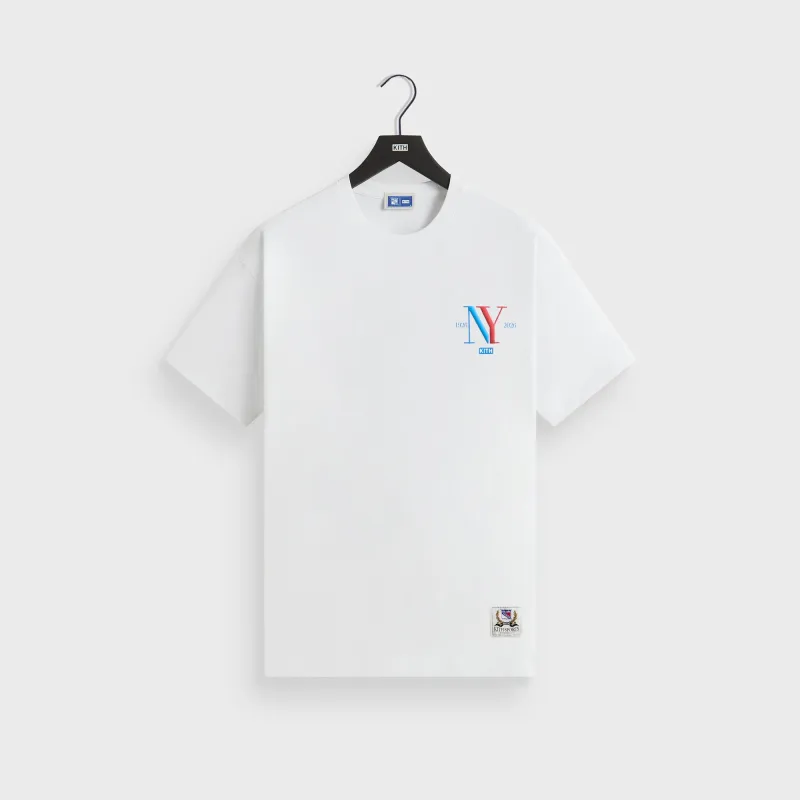 Kith for the New York Rangers Stanley Cup Vintage Tee - White sold by Kith