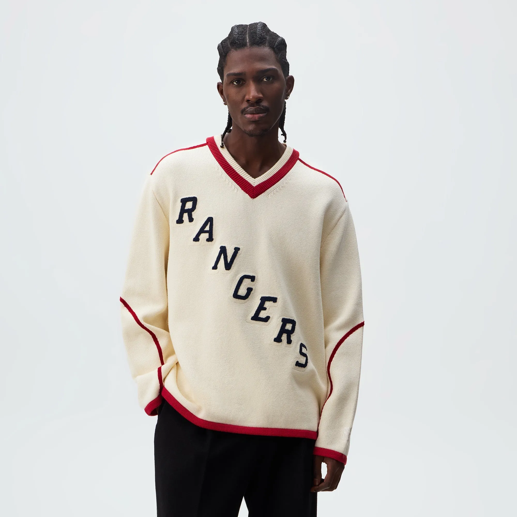 Kith for the New York Rangers Beau Sweater - Sandrift sold by Kith product image thumbnail 3