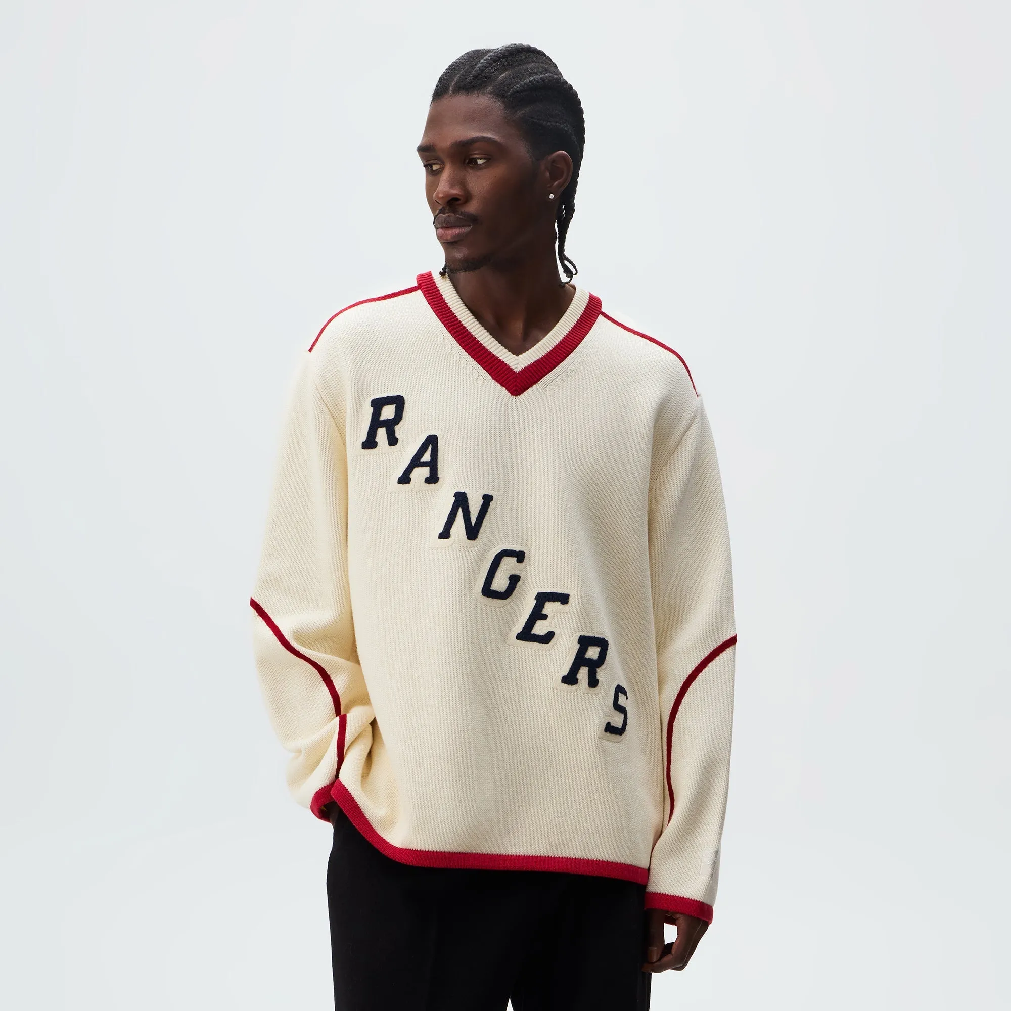 Kith for the New York Rangers Beau Sweater - Sandrift sold by Kith product image thumbnail 2