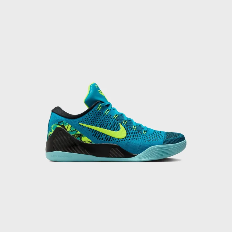 Nike Kobe 9 Elite Low Protro - Neo Turquoise / Volt / Midnight Navy sold by Kith