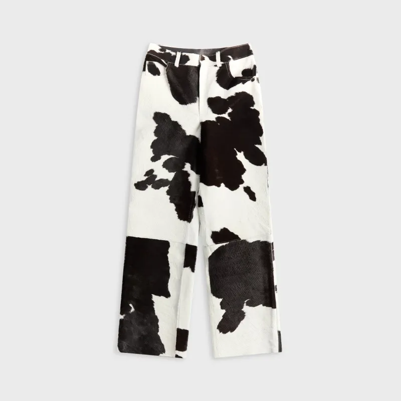 ZUT Ascot Pants - Black Cowhide made by Kith