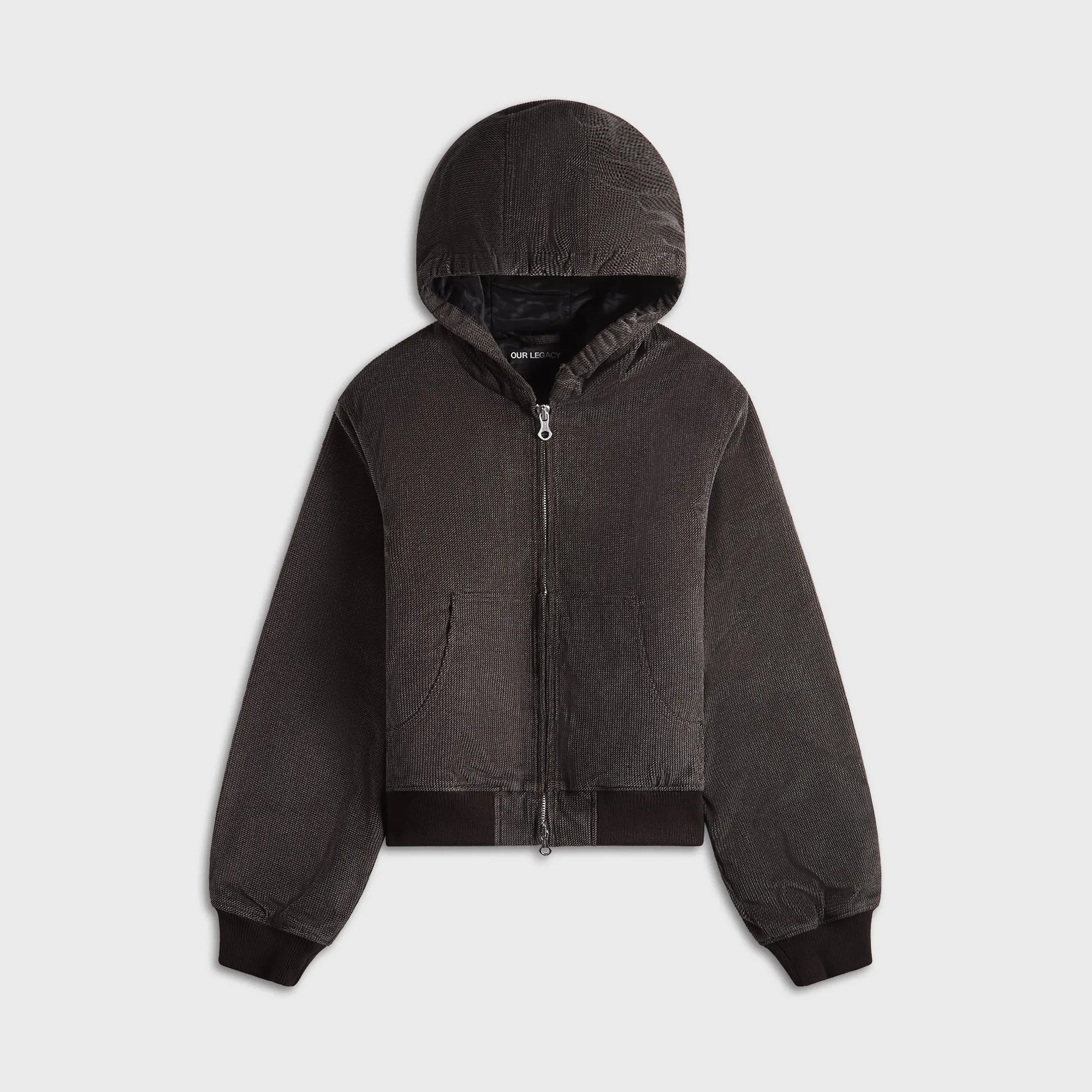 Our Legacy Bank Jacket - Dark Brown Twill Cord sold by Kith