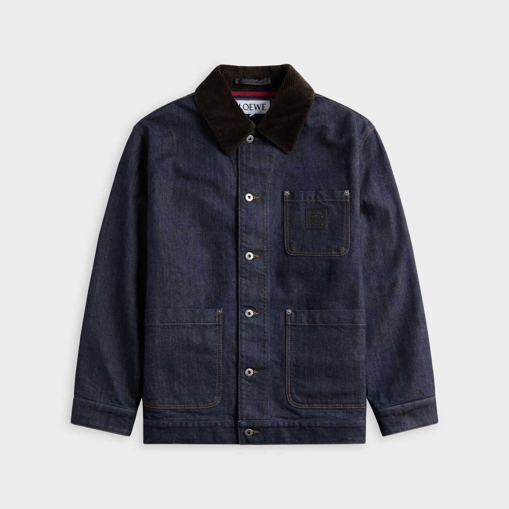 Loewe Jacket - Raw Denim / Blue sold by Kith