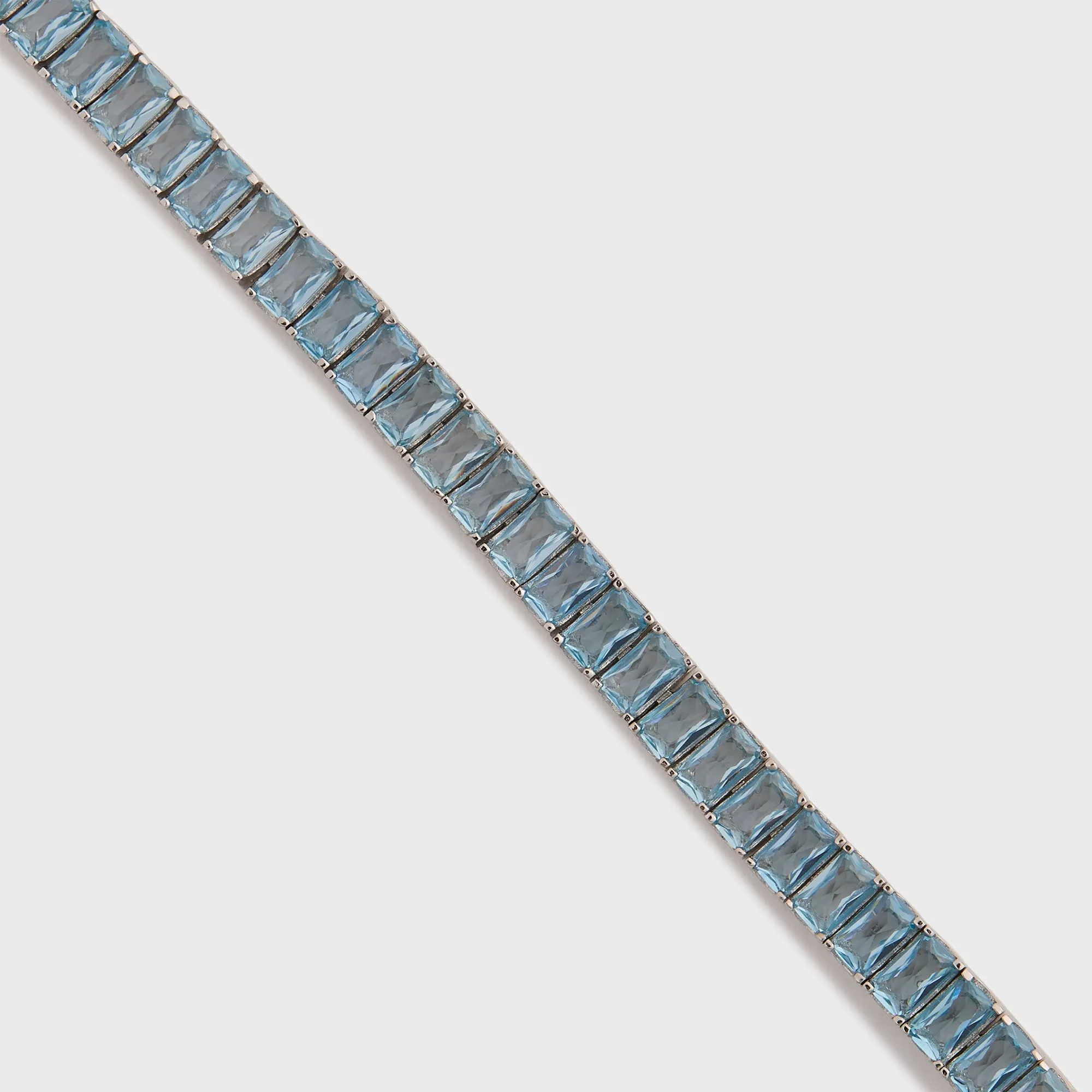Hatton Labs Rectangular Tennis Bracelet - Topaz sold by Kith product image thumbnail 2