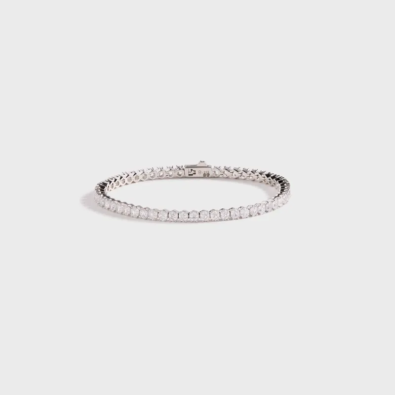 Hatton Labs Odyssey Tennis Bracelet - Sterling Silver / Mixed sold by Kith